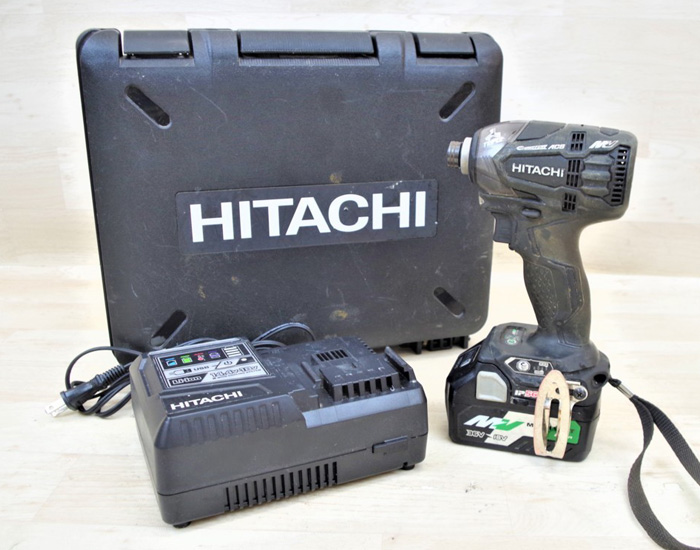 日立工機 HiKOKI コードレスインパクトドライバ WH36DA 18V ケース付