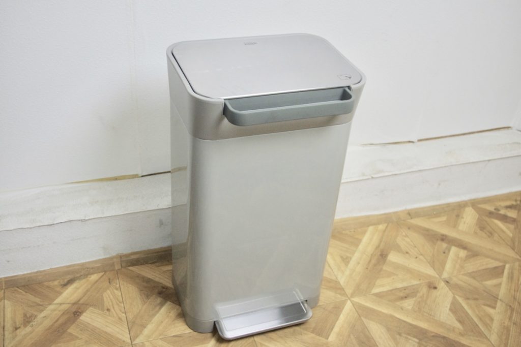 Joseph Joseph ジョセフジョセフ クラッシュボックス 30L ペダル式 圧縮ゴミ箱 ストーンカラー