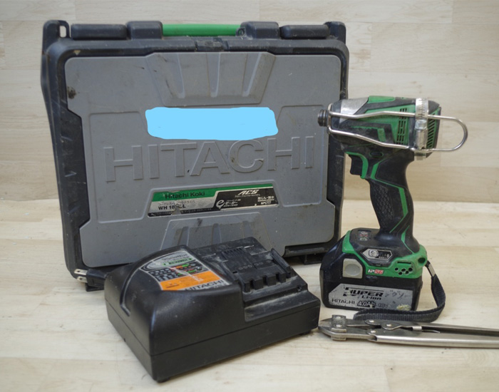 日立工機 HiKOKI コードレスインパクトドライバ WH18DDL 18V ケース付
