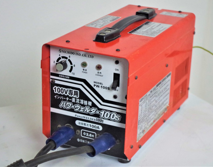 日動工業 100V専用インバーター直流溶接機 PW-100S
