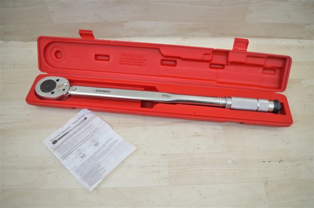 ASTRO PRODUCTS アストロプロダクト レンチ 3/4(19mm)DRIVE CLICK ADJUSTABLE TORQUE WREBCH ケース付