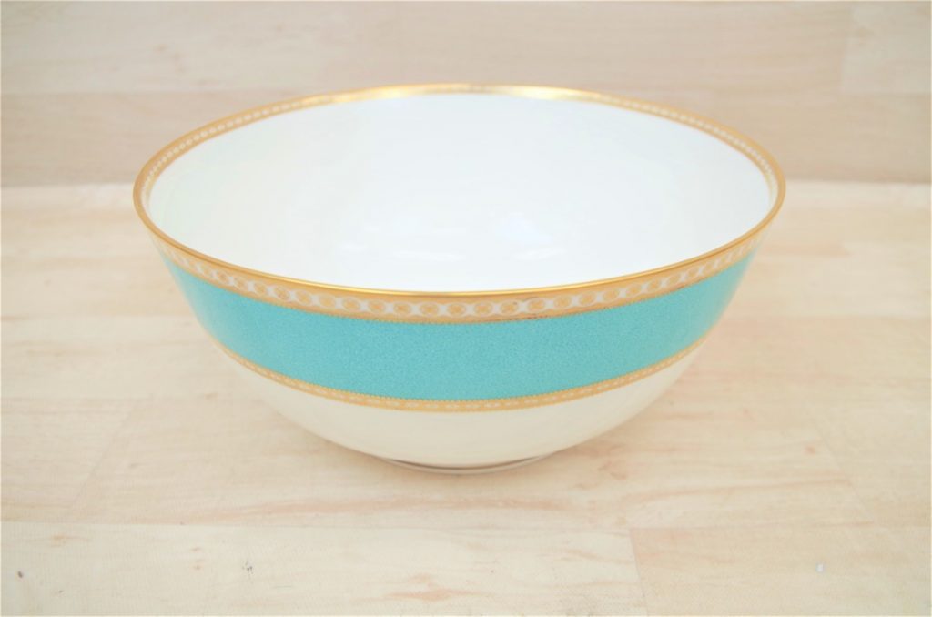 WEDGWOOD ウェッジウッド ULANDER ユーランダー ターコイズ 特大サラダボウル 直径25cm アンティーク 洋食器