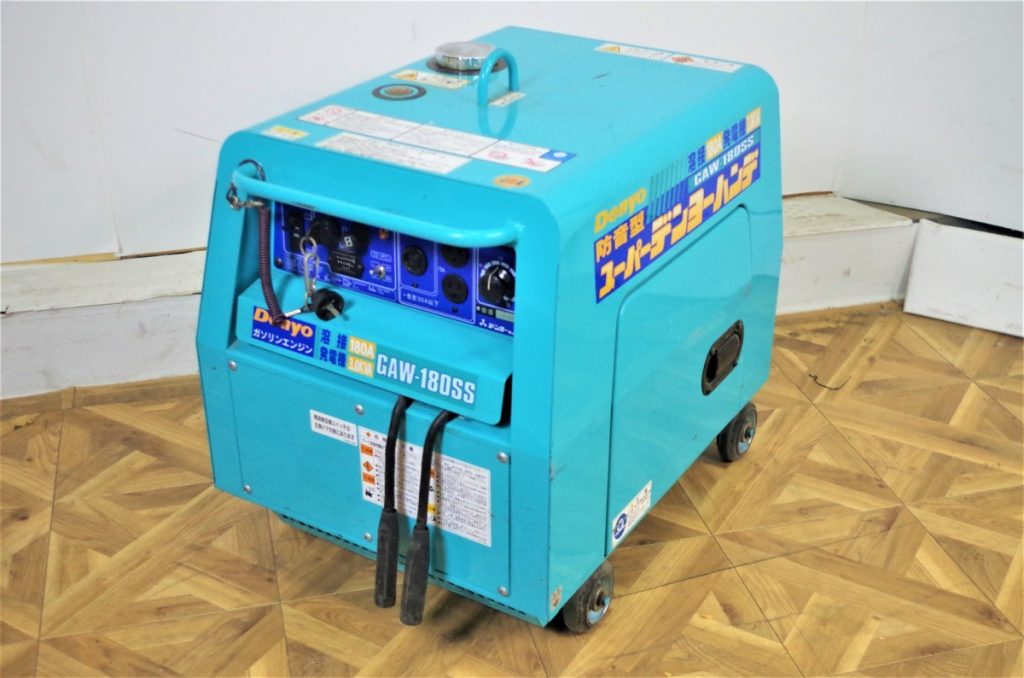 Denyo デンヨー エンジン溶接・発電機 GAW-180SS