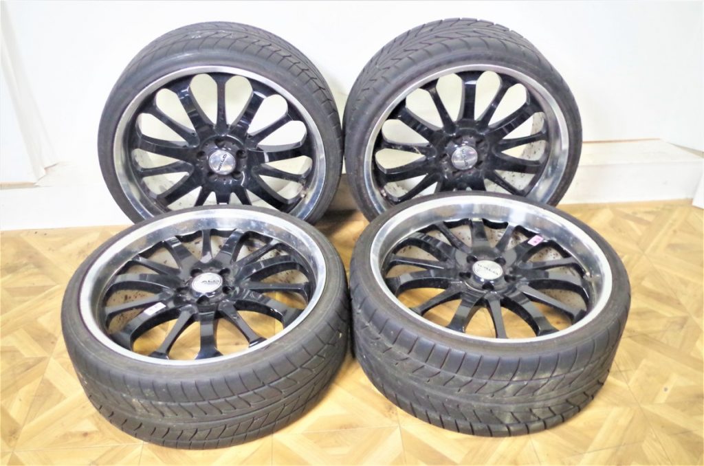 WALD 22インチ タイヤ付きホイール 5穴 スピードレンジ97W