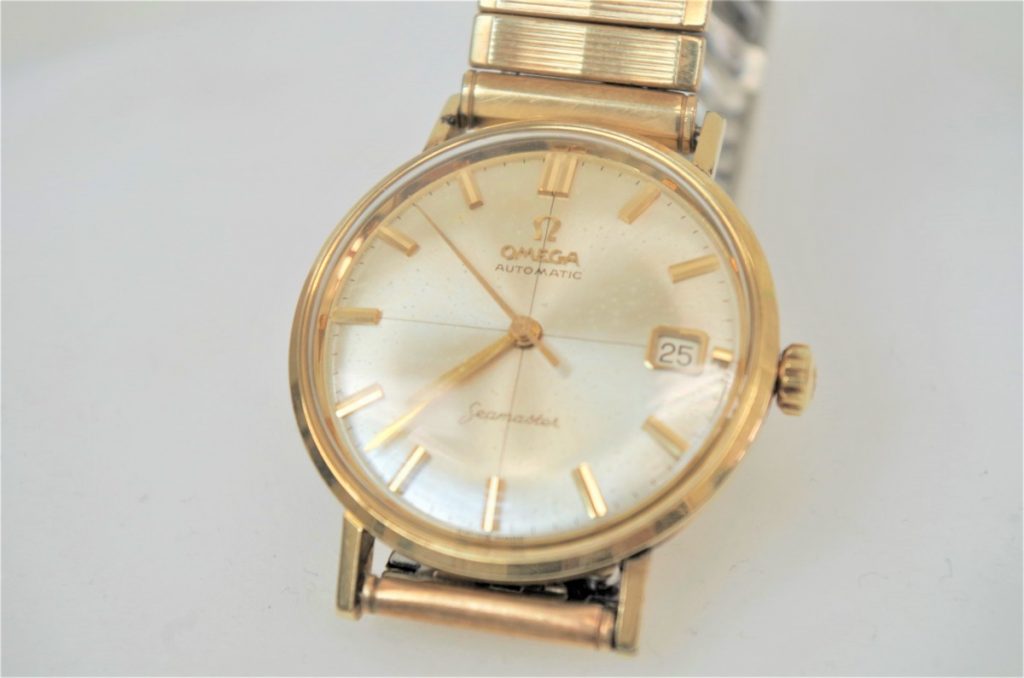 OMEGA オメガ SeaMaster Automatic シーマスター ゴールド盤面 腕時計