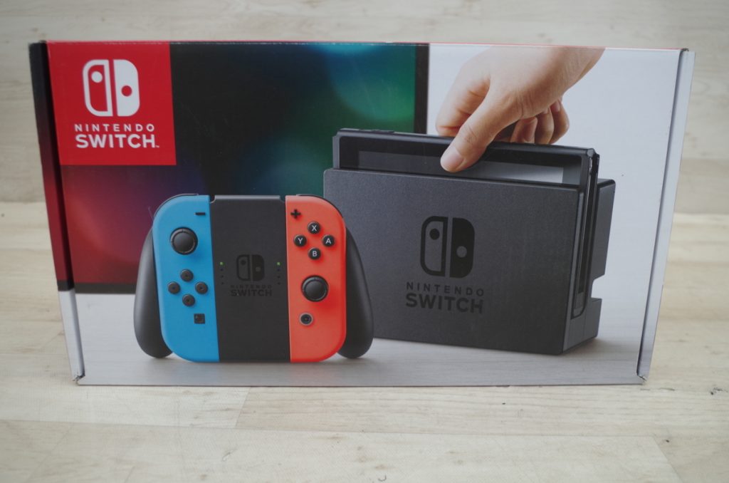 Nintendo Switch ニンテンドースイッチ HAC-001 ネオンブルー＆ネオンレッド 本体 元箱付