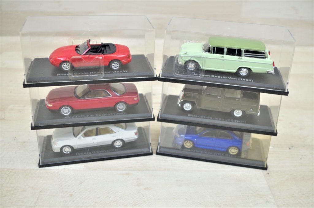 アシェット 国産名車コレクション 1/43 6台セット G
