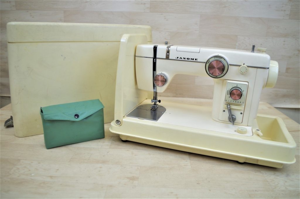 JANOME ジャノメ MODEL802 足踏み レトロ ケース付