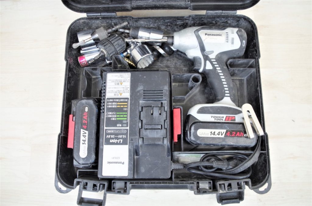 Panasonic パナソニック 14,4V 充電式インパクトドライバ EZ7544 ケース付 USED品