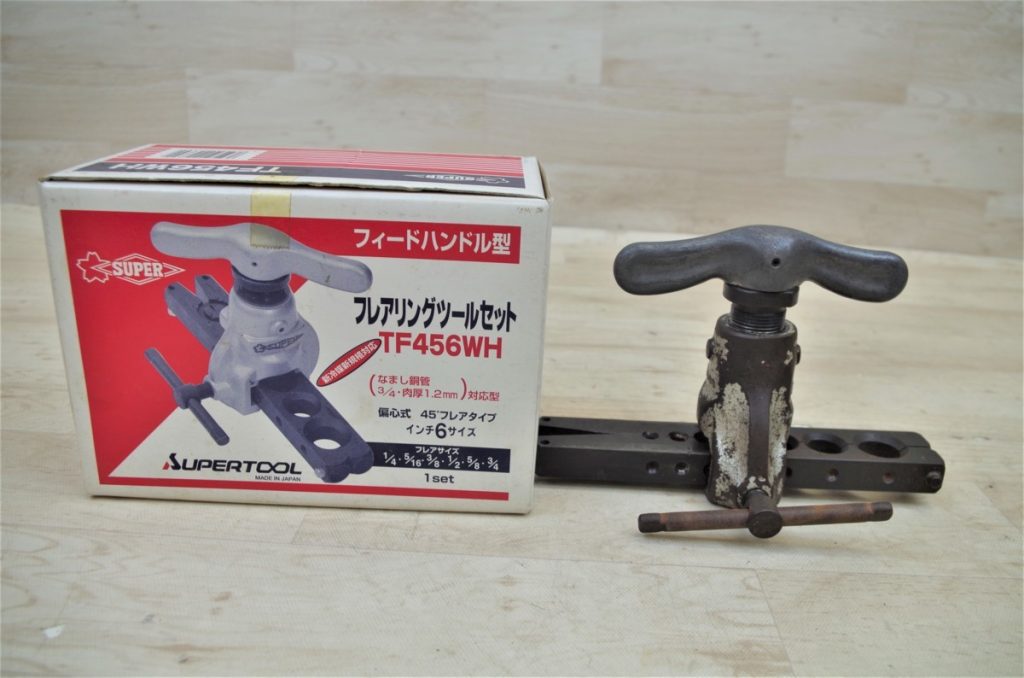 SUPER TOOL スーパーツール フレアリングツールセット TF456WH USED品