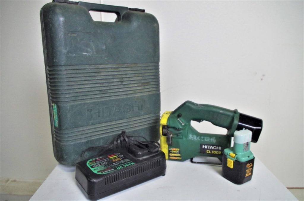 【豊川店・出張買取】HITACHI 日立工機 充電式全ネジカッター CL10D2 充電器＆バッテリー2個 12V 3.0Ah