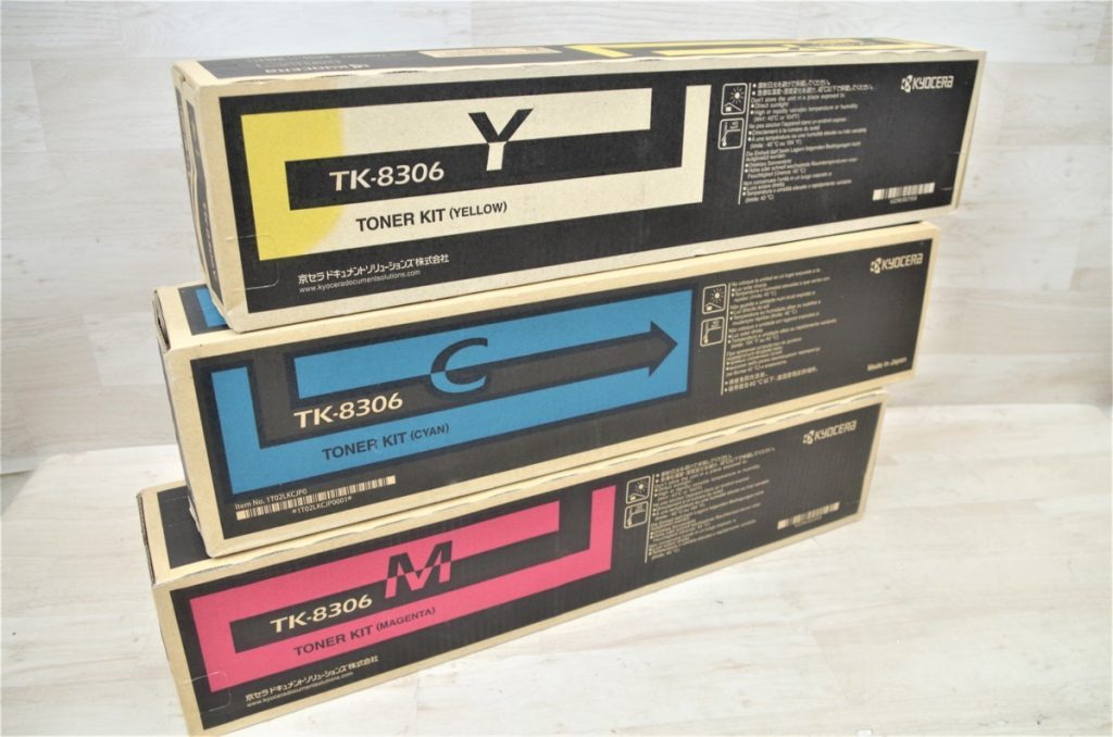 京セラ トナー TK-8306Y イエロー TK-8306C シアン TK-8306M マゼンタ ３本まとめセット