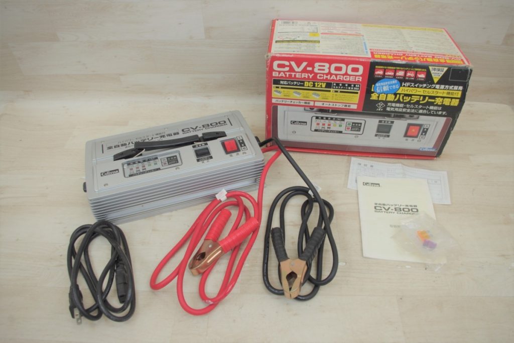 CELLSTAR 全自動バッテリー充電器 CV-800 HFスイッチング電源方式 DC 12V 8A 35A ハイパワー セルスタート機能付 自動車 小型船舶