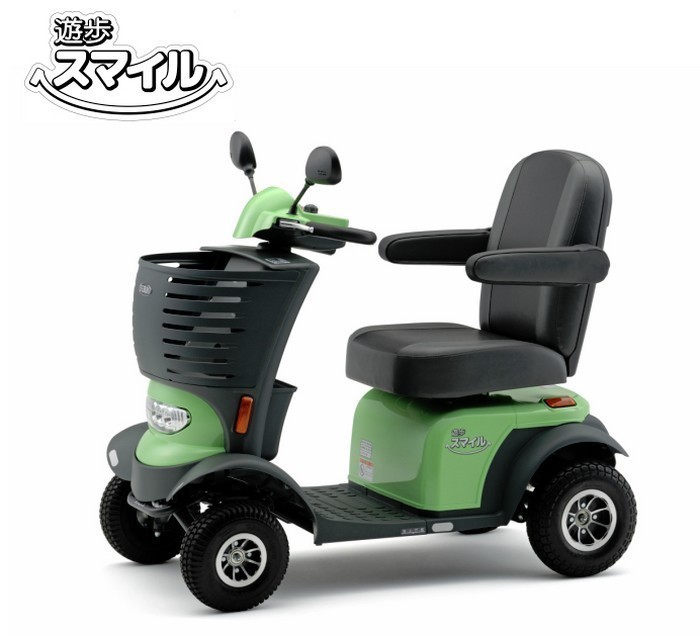 SERIO ADEX アデックス ハンドル形電動車椅子 SBT41G タイプI 遊歩スマイル シニアカー 2016年製