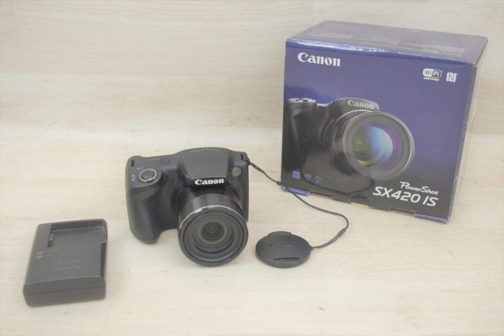 Canon Power Shot SX420 IS キャノン パワーショット コンパクトデジタルカメラ 防滴 防水 顔認証 軽量