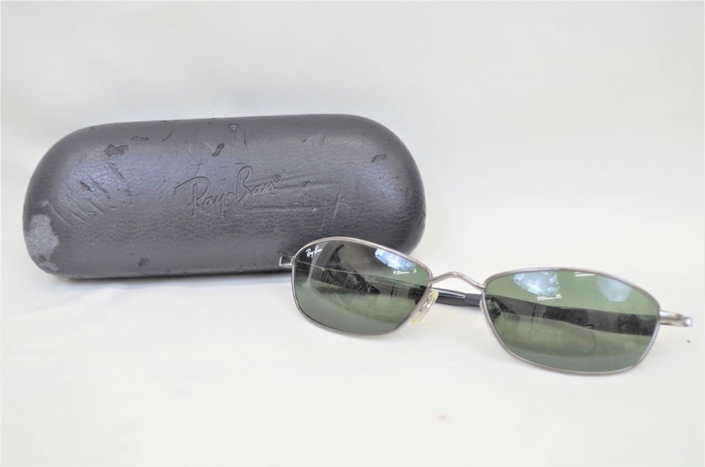 Ray Ban レイバン サングラス eyewear RB8015 β 004 チタニウム製 ケース付