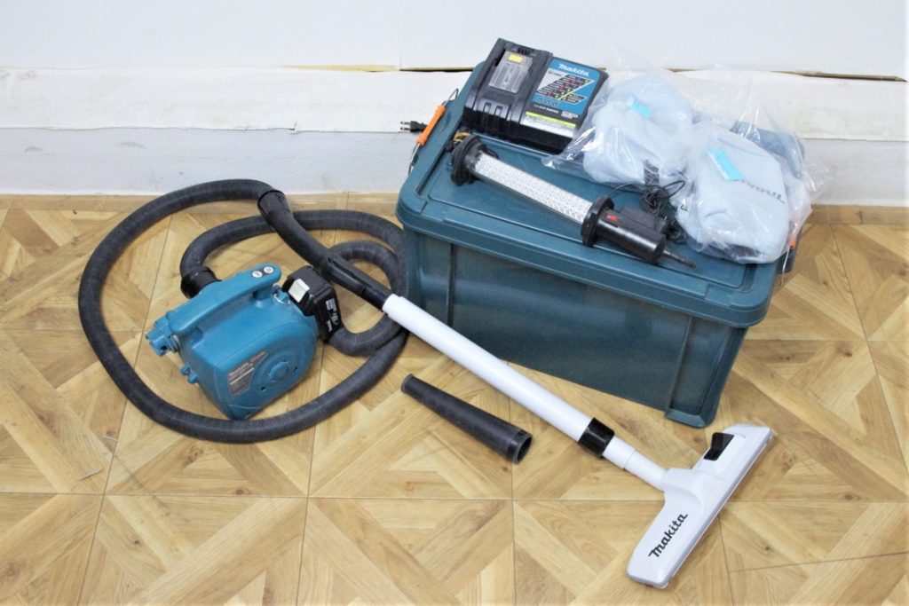 充電式小型集じん機 makita マキタ VC350D 18V 集塵機 BL1840