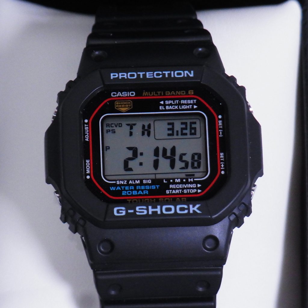 CASIO G-SHOCK　GW-M5610-1JF　電波ソーラー マルチバンド6 メンズ 腕時計
