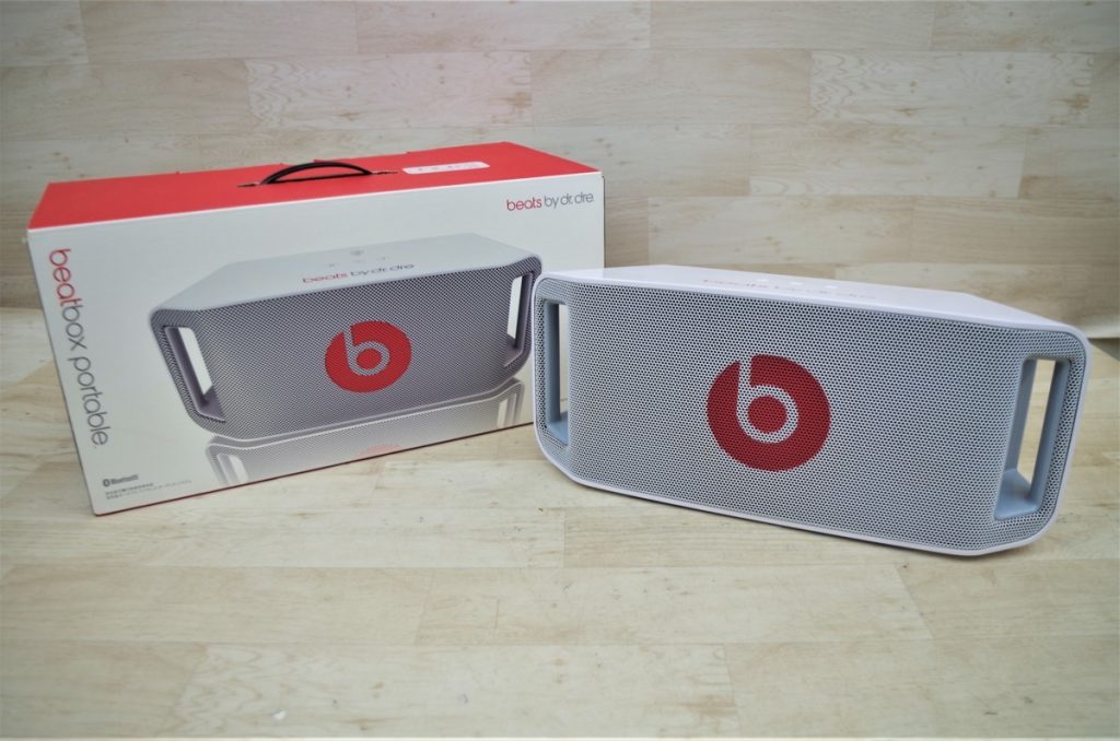 Beats by Dr. Dre Beatbox Portable 国内正規品 ホワイト 音響機器 スピーカー 元箱付き
