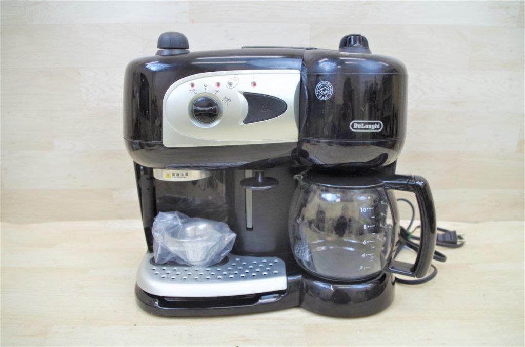 DeLonghi デロンギ コンビ コーヒーメーカー BCO 261N-B ブラック