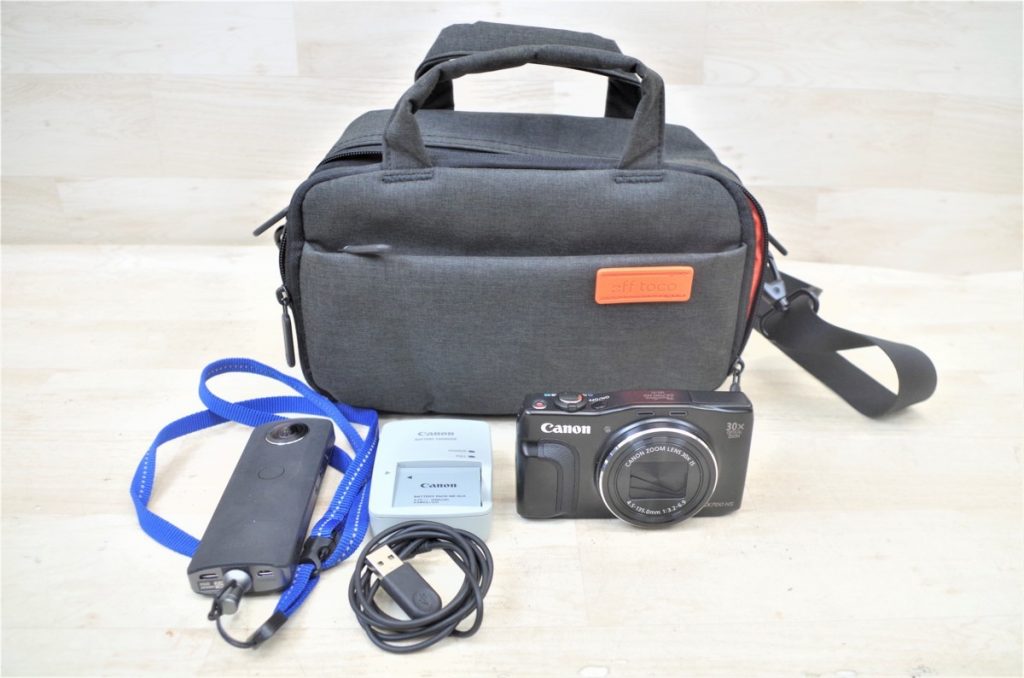 RICOH THETA S リコー シータ Canon SX700 HS 30x OPTICAL ZOOM キャノン 360度カメラ デジタルカメラ