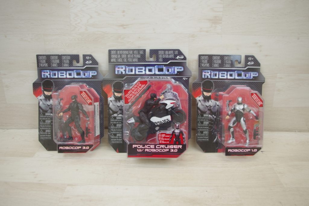ROBOCOP ロボコップ フィギュア 4インチ ROBOCOP1.0 ROBOCOP3.0 POLICE CRUISER W/ROBOCOP3.0 3体セット 新品