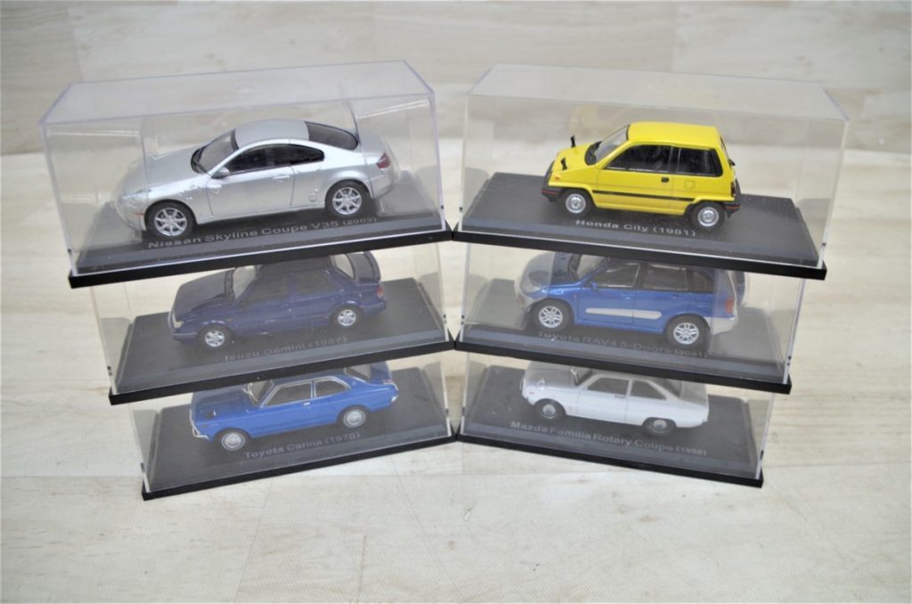 アシェット 国産名車コレクション 1/43 6台セット 1
