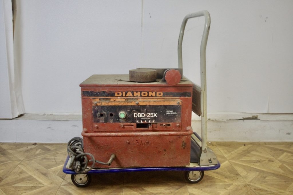 DIAMOND DBD-25X 鉄筋ベンダー 100V 動作未確認　現状品