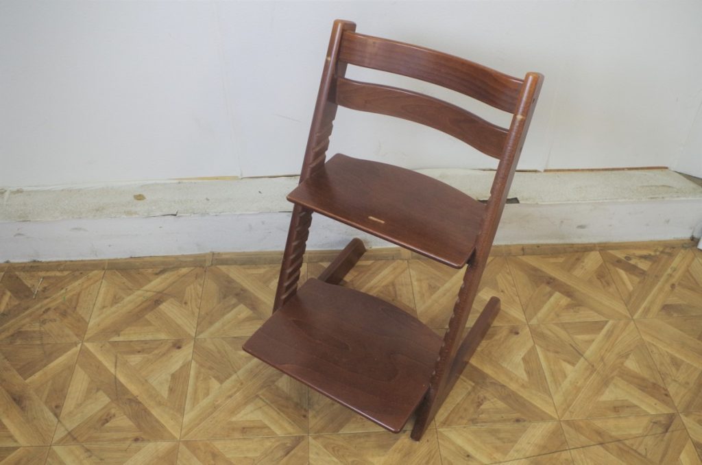 STOKKE TRIPP TRAPP ベビーチェア ブラウン ハイチェア ダイニング 高さ調節 ストッケ トリップトラップ A