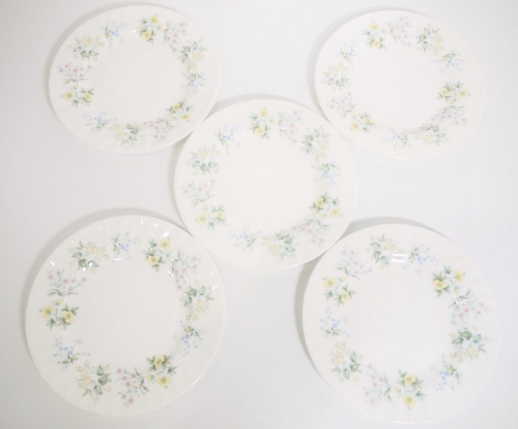 ミントン/MINTON スプリングバレー プレート皿(16.7cm) 5枚揃い