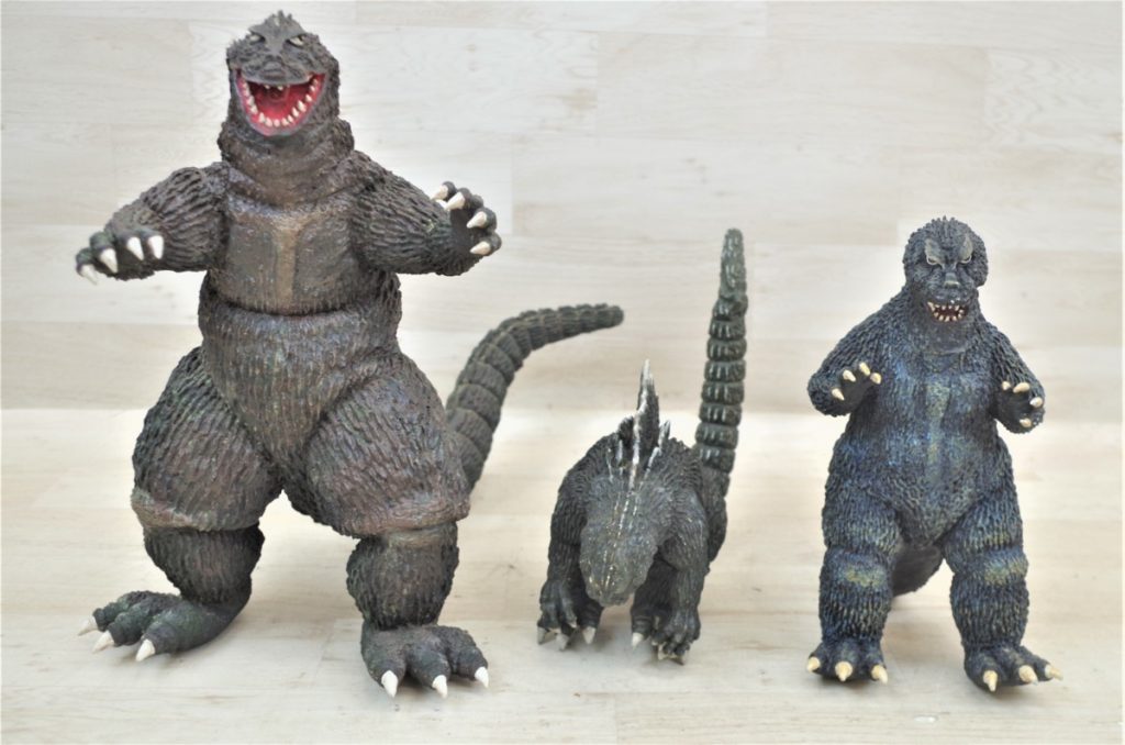 ゴジラ フィギュア三体セット 怪獣 B