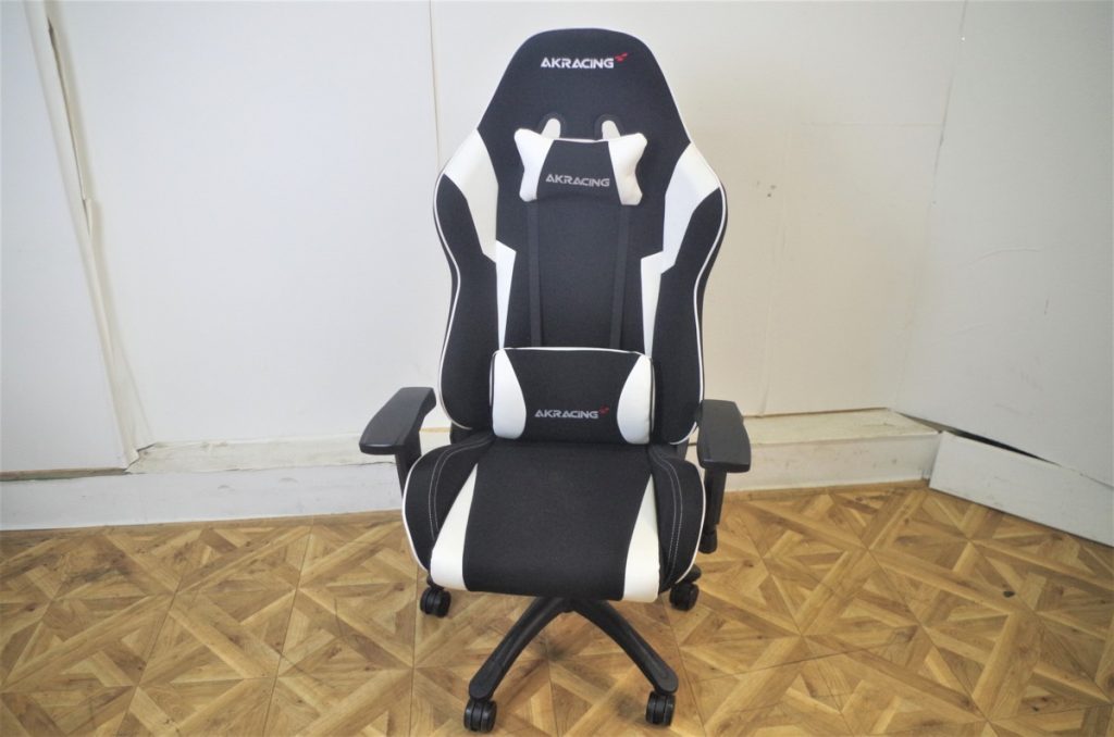 AKRacing ゲーミングチェア Wolf 白 ホワイト オフィスチェア エーケーレーシング 