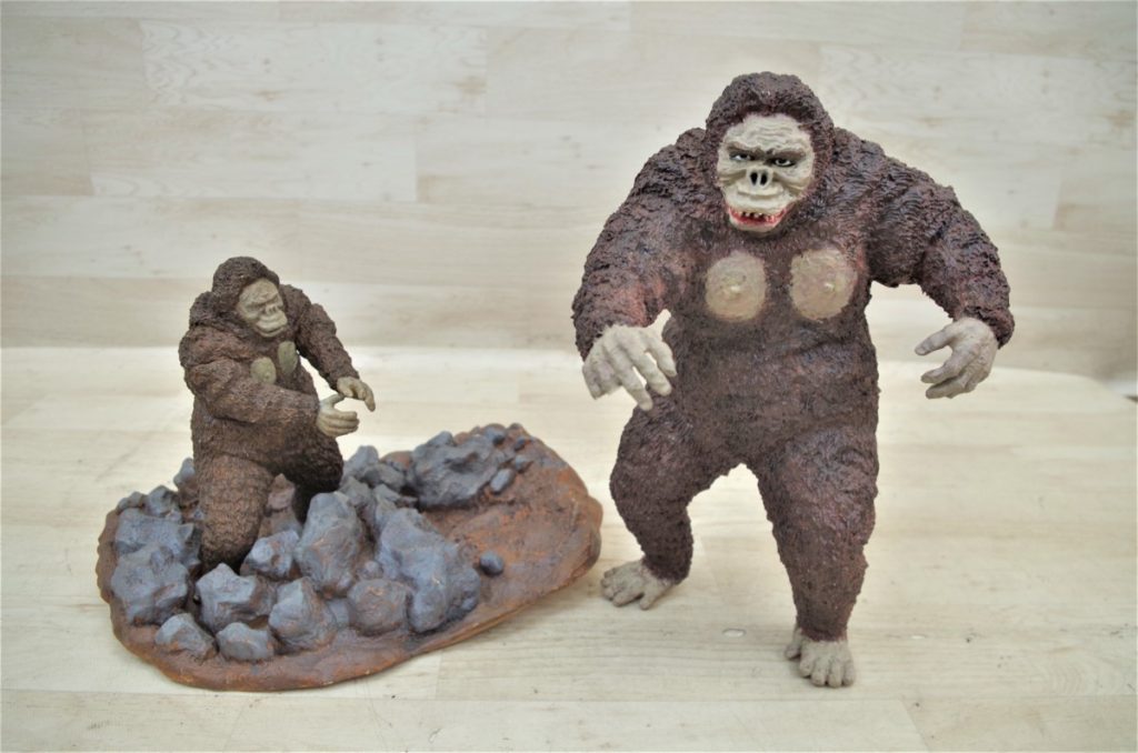 イエティ 雪男 フィギュア 2体セット怪人