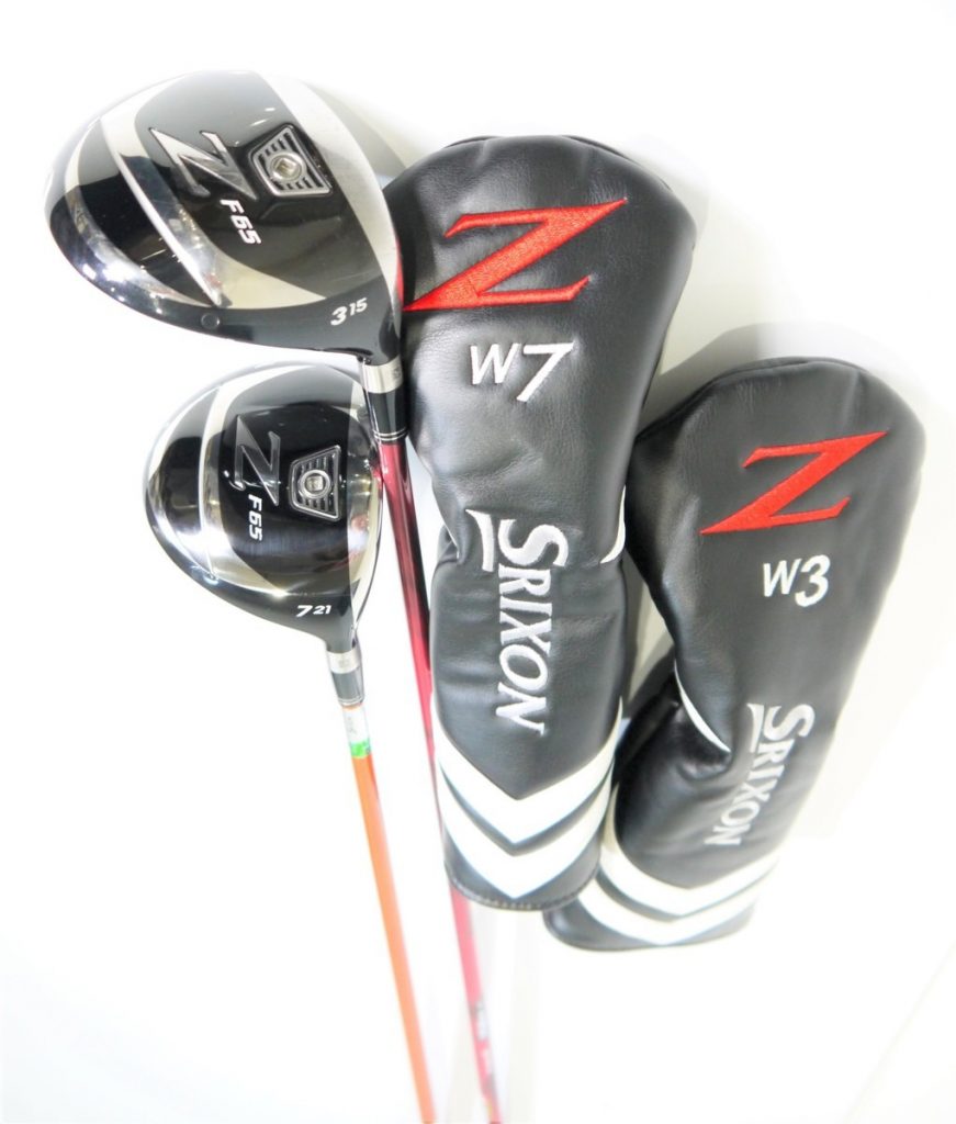 スリクソン SRIXON Z F65/ Fujikura　Speeder:3W（15°） MIYAZAKI kaula 水 5S:7W（21°） セット カバー＆レンチ付き