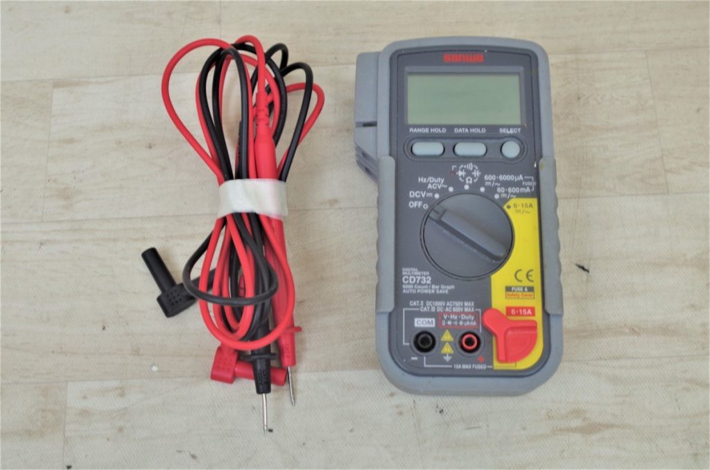 三和電気 デジタルテスタ デジタルマルチメータ CD732