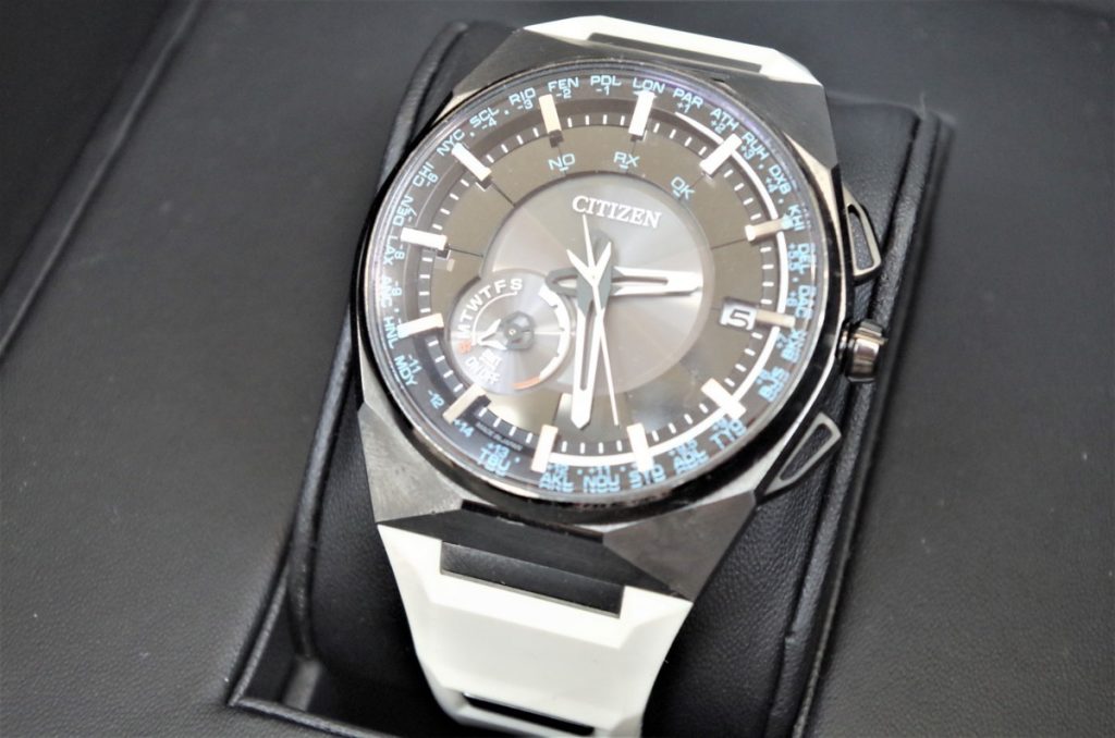 CITIZEN シチズン SATELLITE WAVE F100 メンズ腕時計 衛星電波受信可