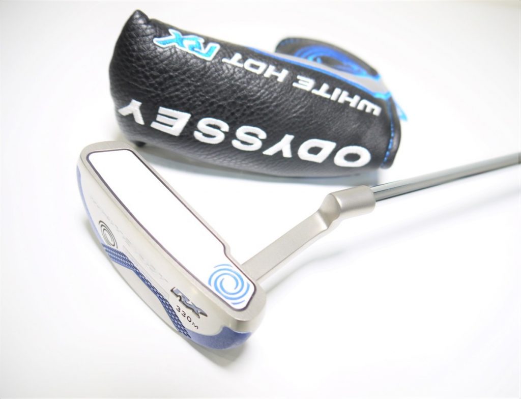 オデッセイ ホワイトホット RX #1 330ｍ ODYSSEY WHITE HOT RX ブラック シルバー ブルー 　カバー付き