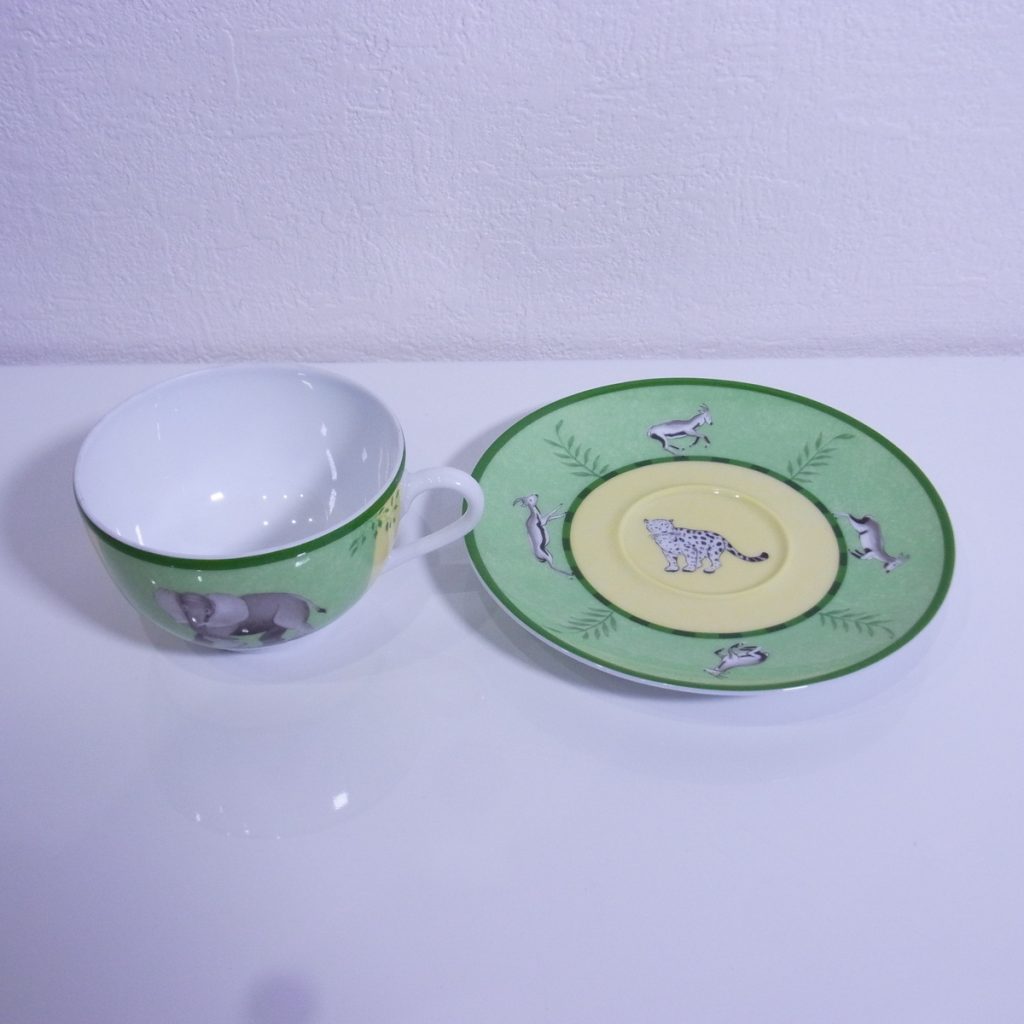 HERMES エルメス アフリカ カップ&ソーサー