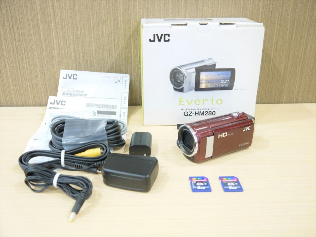 JVC Everio GZ-HM280 ハイビジョンメモリームービー