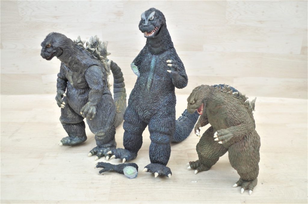 ゴジラ フィギュア三体セット 怪獣 A