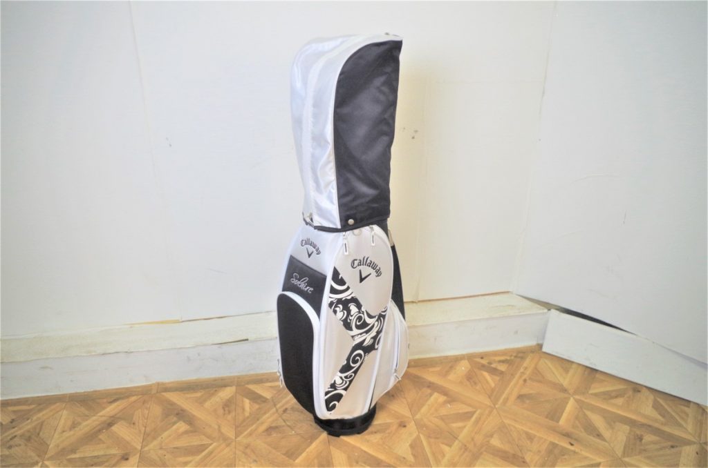 Callaway キャロウェイ Solaire ソレイル ゴルフバッグ キャディバッグ ホワイト ブラック 白黒