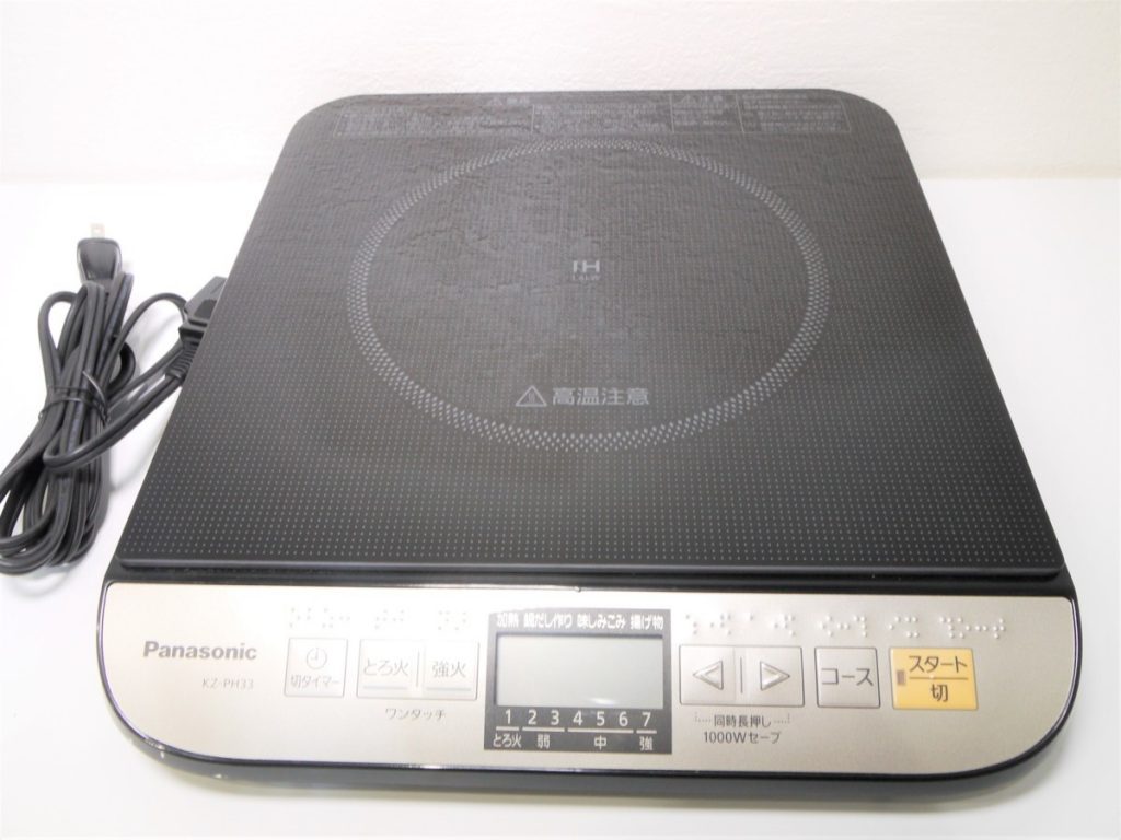 Panasonic パナソニック 卓上IH調理器 KZ-PH33