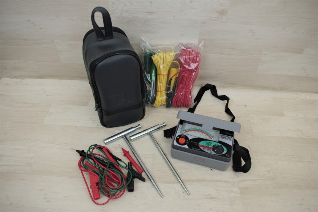 電池式アナログ設置抵抗計 4102A KYORIRSU EARTH TESTER アーステスター 計測器 測定器