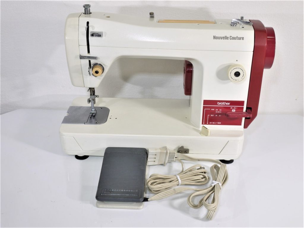 簡易動作済み　ブラザー Nouvelle Couture　TA3-B626　フットコントローラー付き
