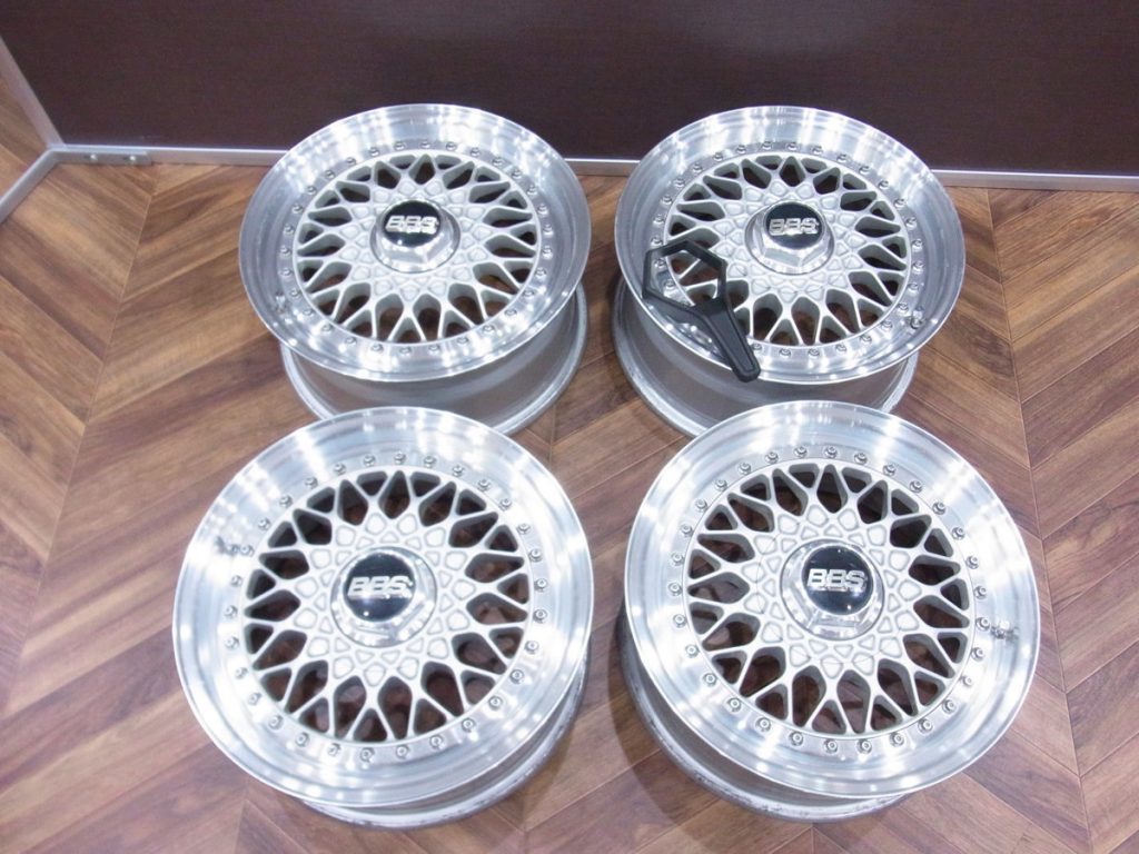 BBS RS041 6.5J×15インチ　4H　オフセット+36　キャップレンチ付