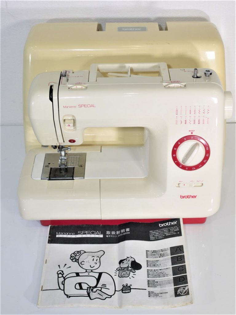 簡易動作済み　brother ブラザー ミシン　marianne マリアンヌ ZZ3-B588
