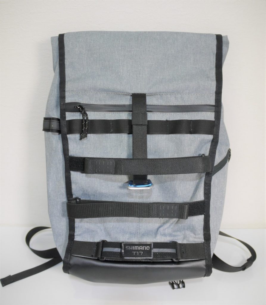 SHIMANO シマノ T17 リュック バックパック サイクリングバッグ グレー 17L　レインカバー付き