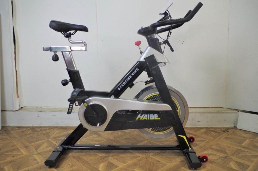 HAIGE スピンバイク HG-YX-5007 EXERCISE BIKE ハイガー フィットネス エアロバイク ダイエット 美品