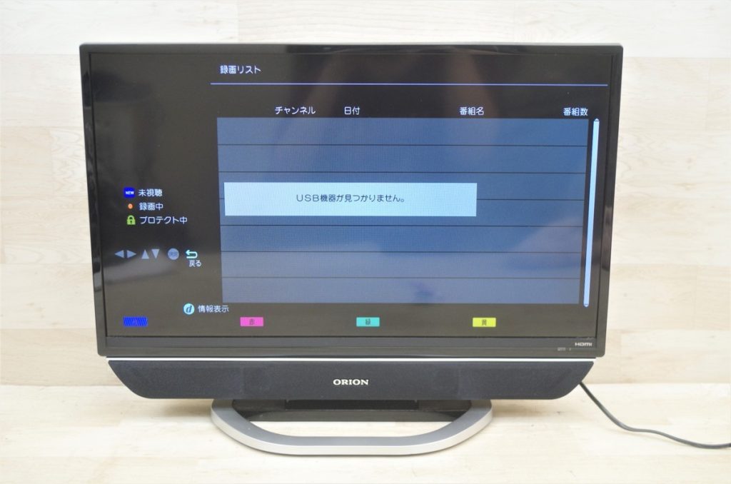 ORION 極音 RN-24SH10(RC-400) ハイビジョン液晶テレビ オリオン 24型 2017年製 リモコン付き 