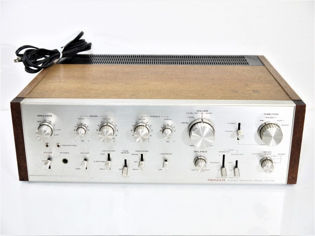通電のみ　Pioneer パイオニア SA-910 プリメインアンプ 音響 オーディオ